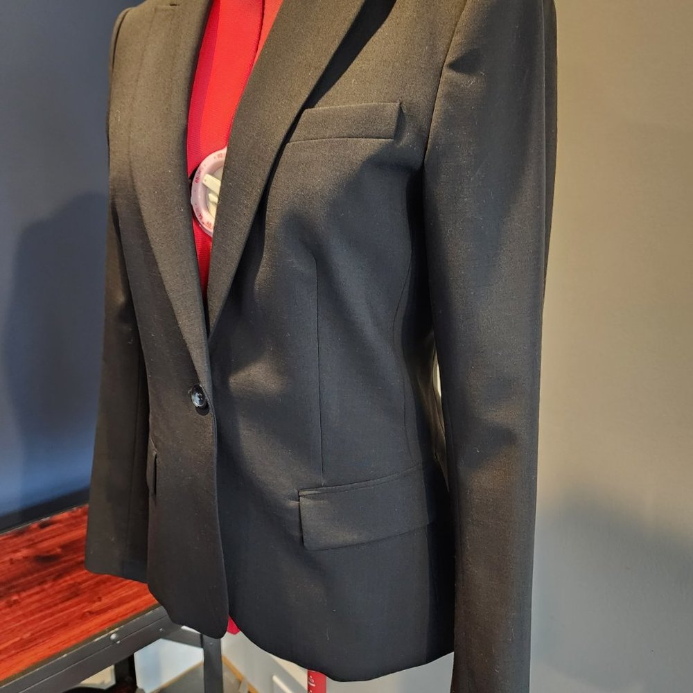 Theory Wool Single Button Blazer - image 2